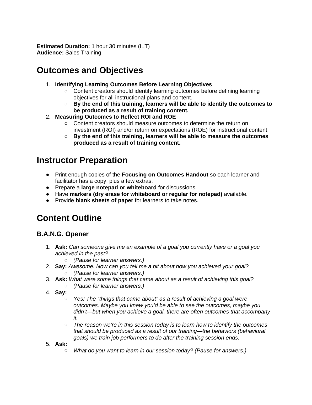 Instructional plan page preview 1